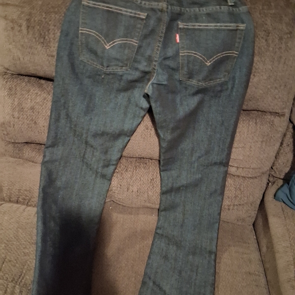 Levi's Kids Dark Blue Jeans - Picture 3 of 4
